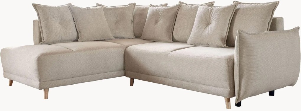 Menčestrová rohová pohovka's úložným priestorom Lazy Lukka