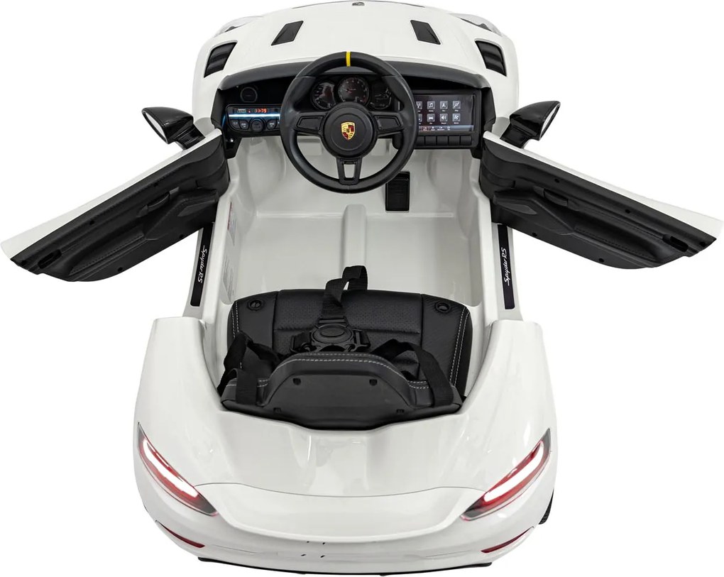 Ramiz Porsche Spyder RS 718 Biele športové auto