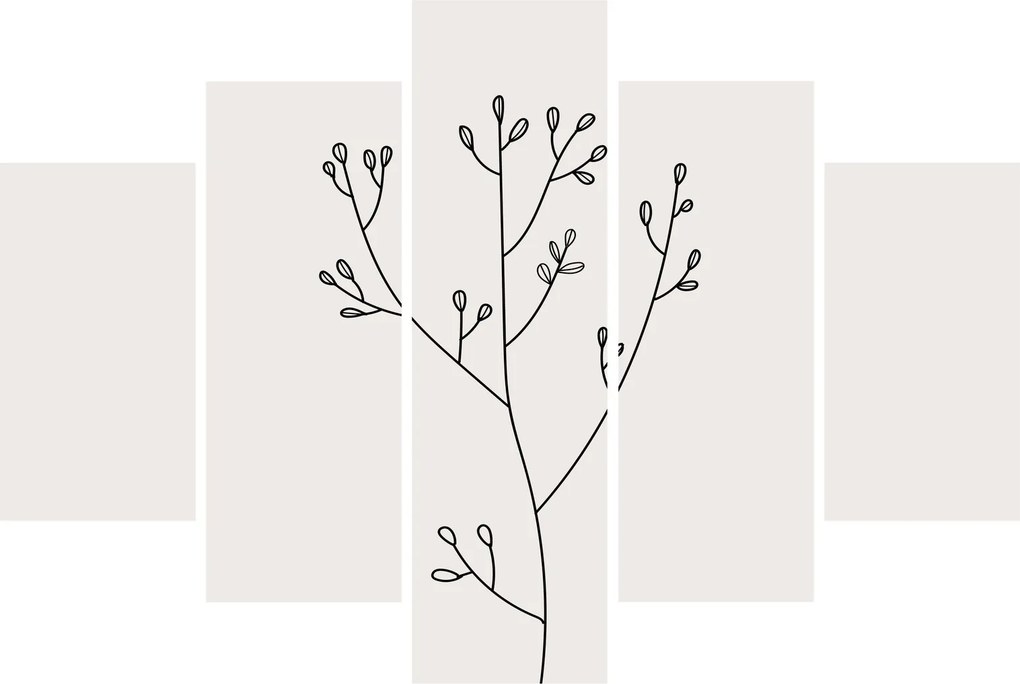 Obraz - Lúčny kvet N⁰3 (150x105 cm)