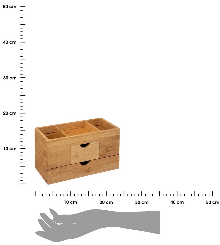 Kozmetický organizér Smart, bambus