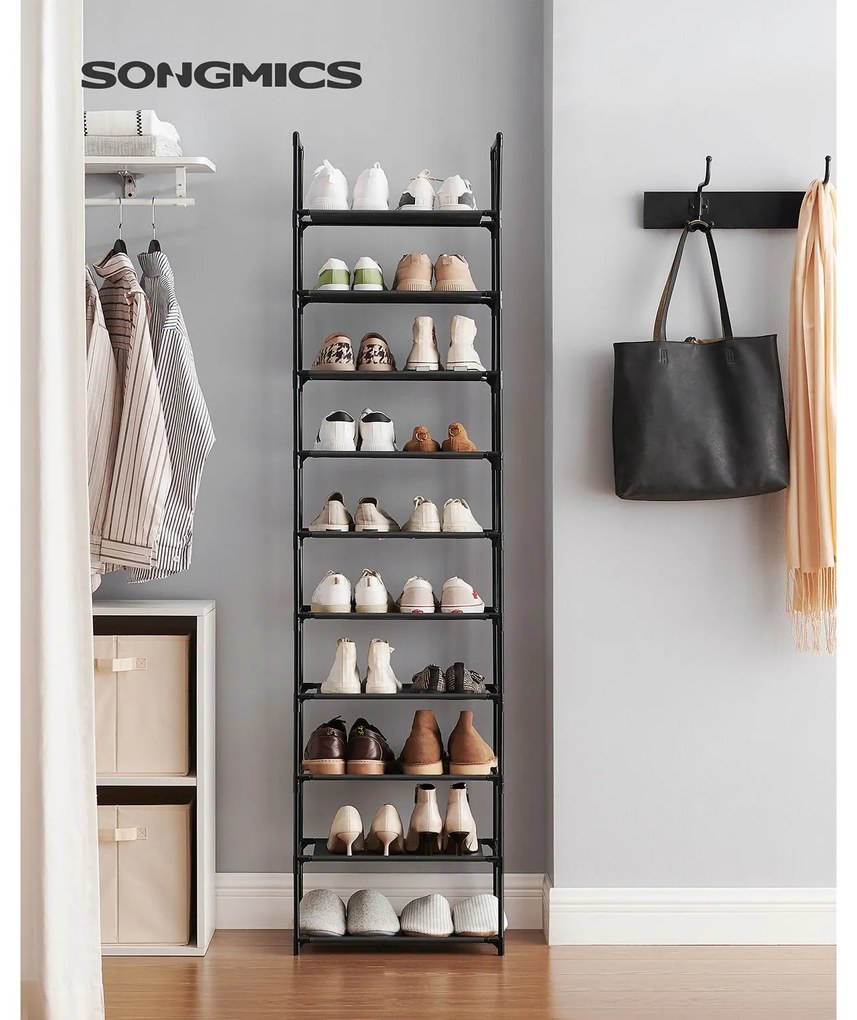 Stojan na topánky Halas čierny