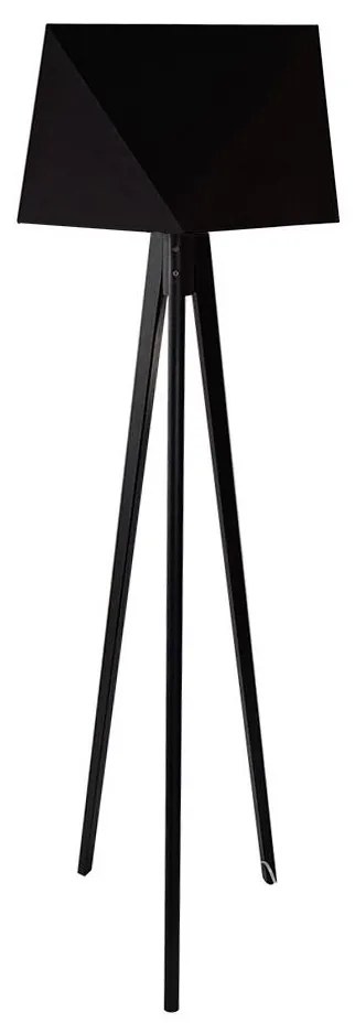 Stojacia lampa BAKARO 1xE27/60W/230V wenge čierna