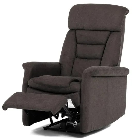 Kreslo s elektrickým ovládaním + USB konektorom, HARMO GREY