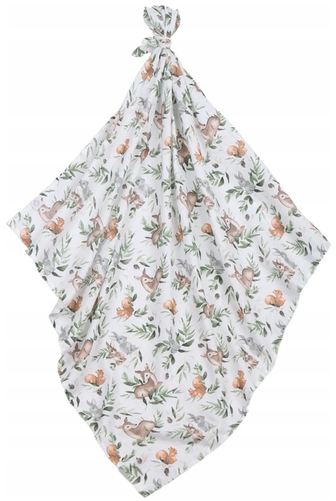 BabiM Mušelínová zavinovacia plienka 120x120 Comfort Design Farba: kvety