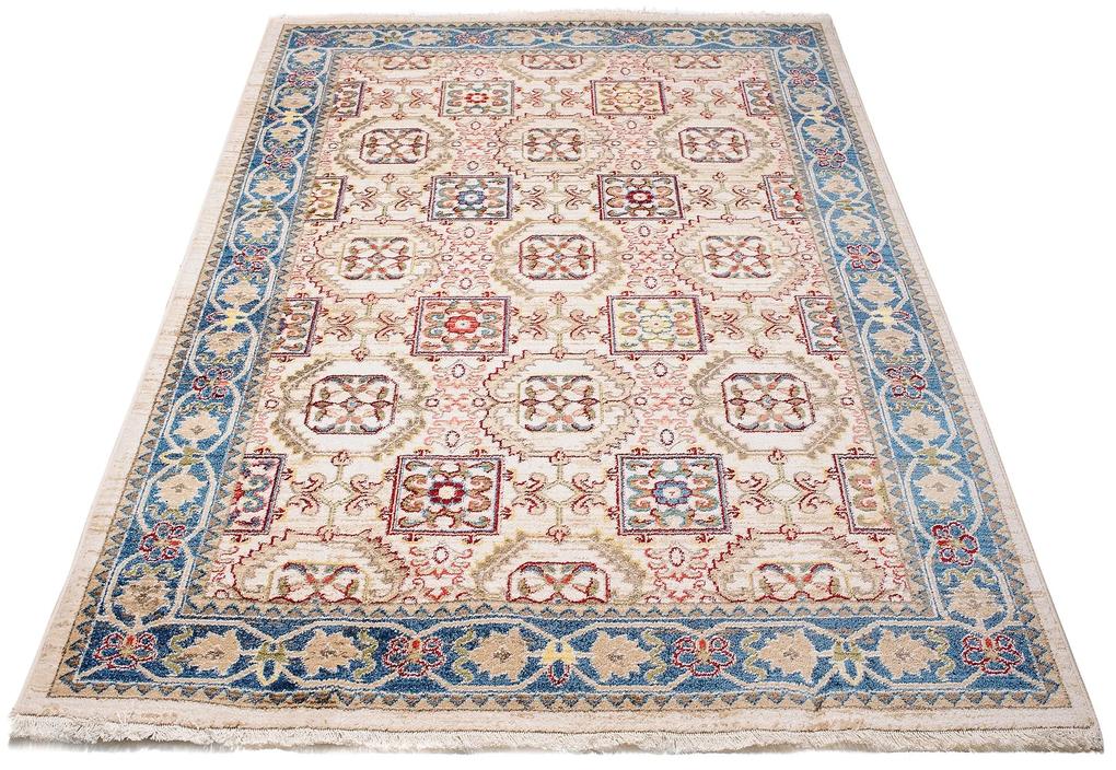 Krémový orientálny koberec v marockom štýle