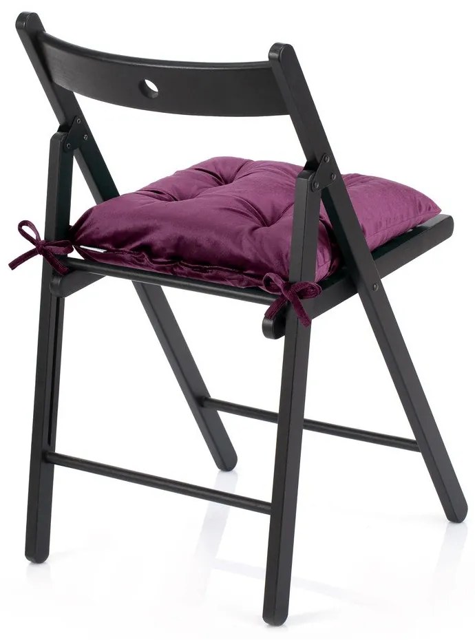 Zamatový sedák 40x40 cm Aleksa – Restilo