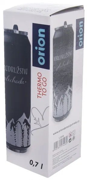 Orion domácí potřeby Termoska plechovka hory 0,7 l
