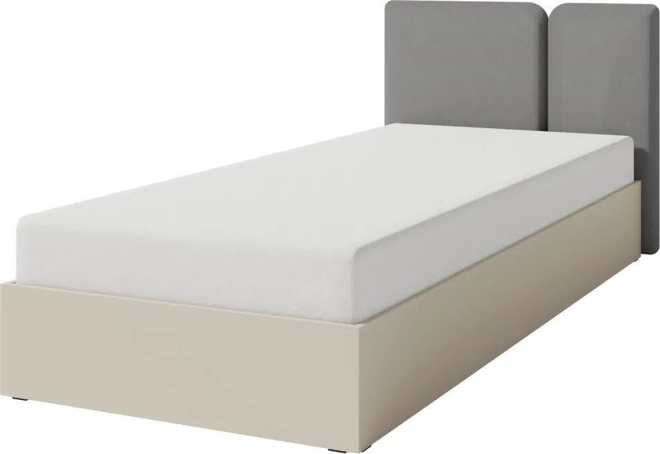 Posteľ Lucky 90x200 cm, béžová