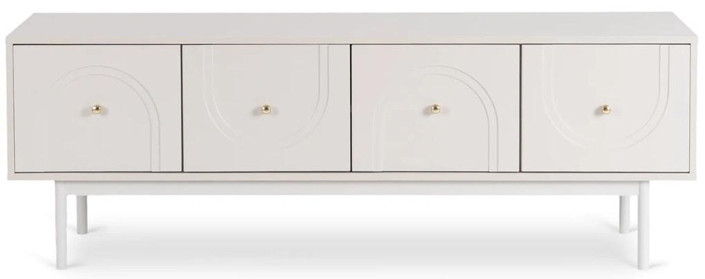 PROXIMA.store - TV stolík MARLEN FARBA: biela