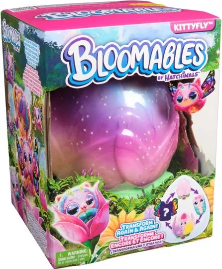 Mačiatko Spin Master 6072450 Hatchimals Bloomables Kittyfly