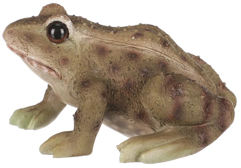 Záhradná dekorácia Žaba, 10 x 6 x 8 cm, polyresin