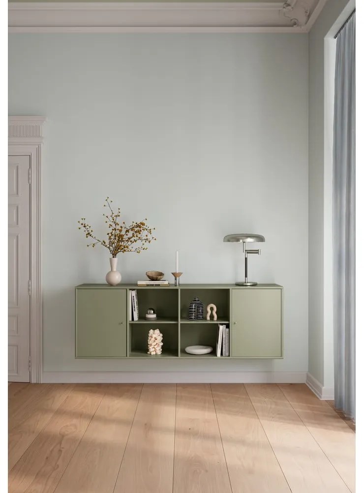 Kaki závesná komoda 176x61x42 cm Mistral – Hammel Furniture