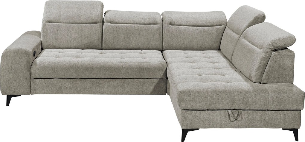 XXXLutz ROHOVÁ SEDAČKA, textil, taupe MID.YOU - Sedačky - 002220042301