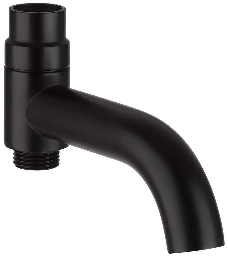 Odtoková vaňa Moza Black pre dažďovú sprchu so sprchovým kohútikom