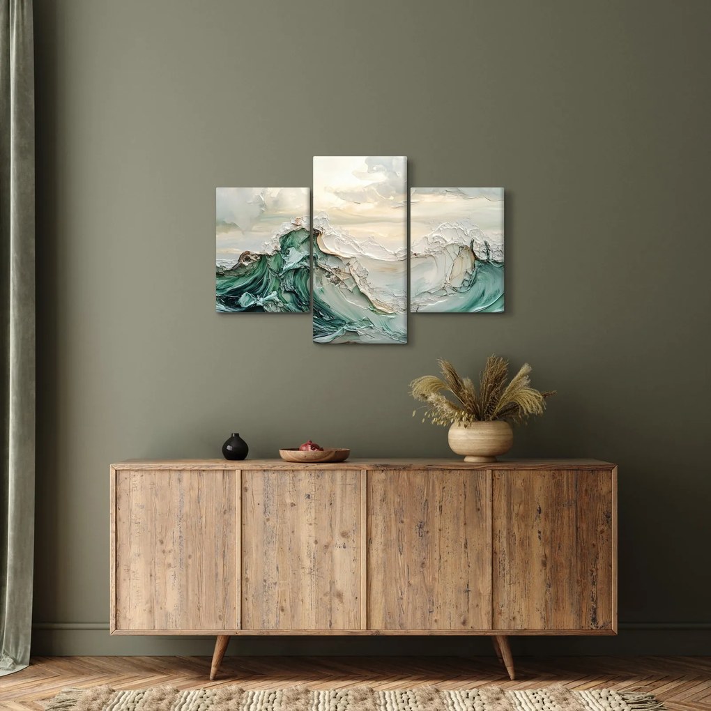 Obraz - 3D abstrakcie mora (90x60 cm)