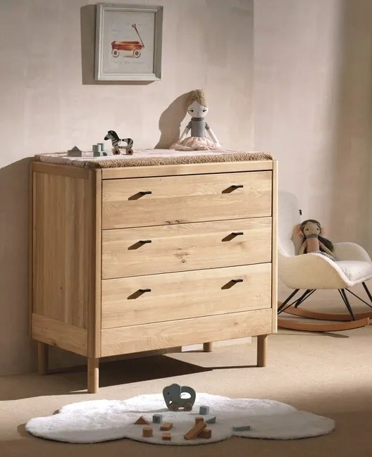 Luxusná komoda z dubového dreva Forrest 100cm