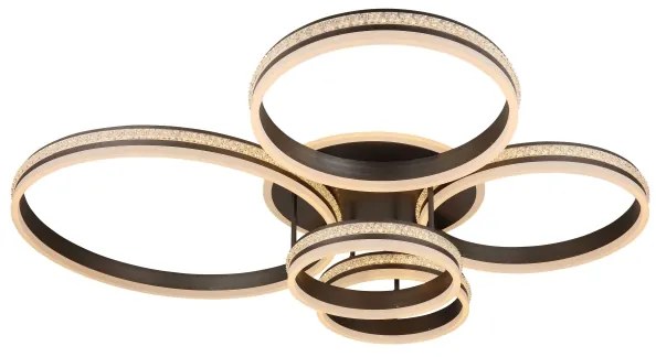 Globo 67314-120 - LED Stmievateľné stropné svietidlo GROUNI LED/120W/230V + DO