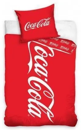 DR Bavlnené posteľná obliečky Coca Cola 140x200, 70x80