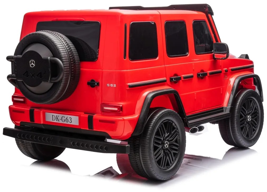 Elektrické autíčko Mercedes G63 AMG 4x200W XXL - červené