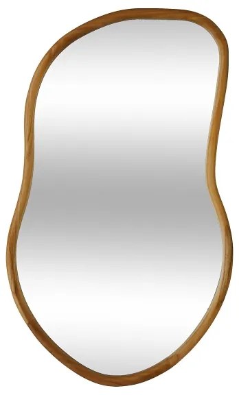 Atmosphera - Nástenné zrkadlo LIVIA 75x45 cm pavlonie