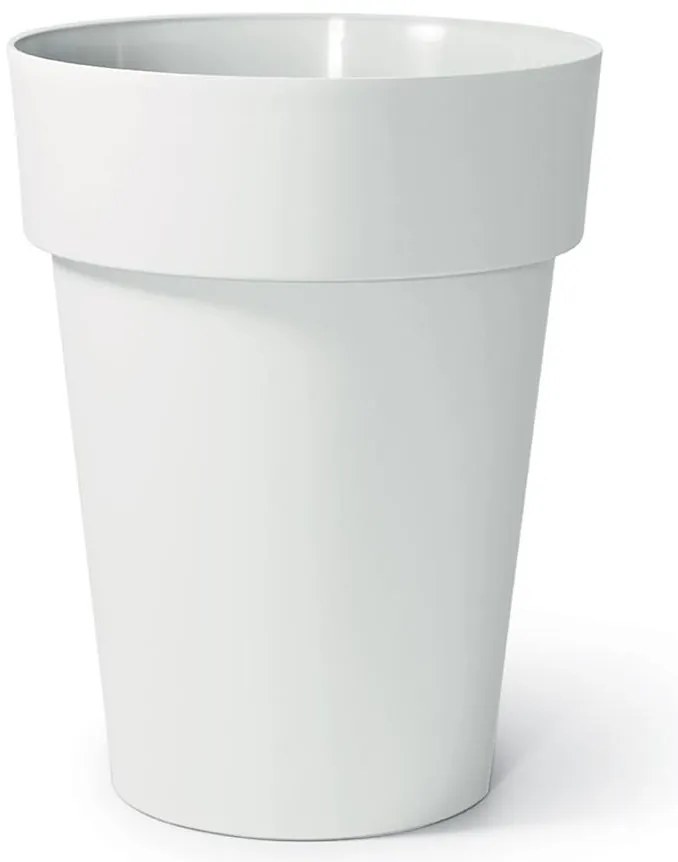 Kvetináč Vaso Round Alto Cleo 55cm biely