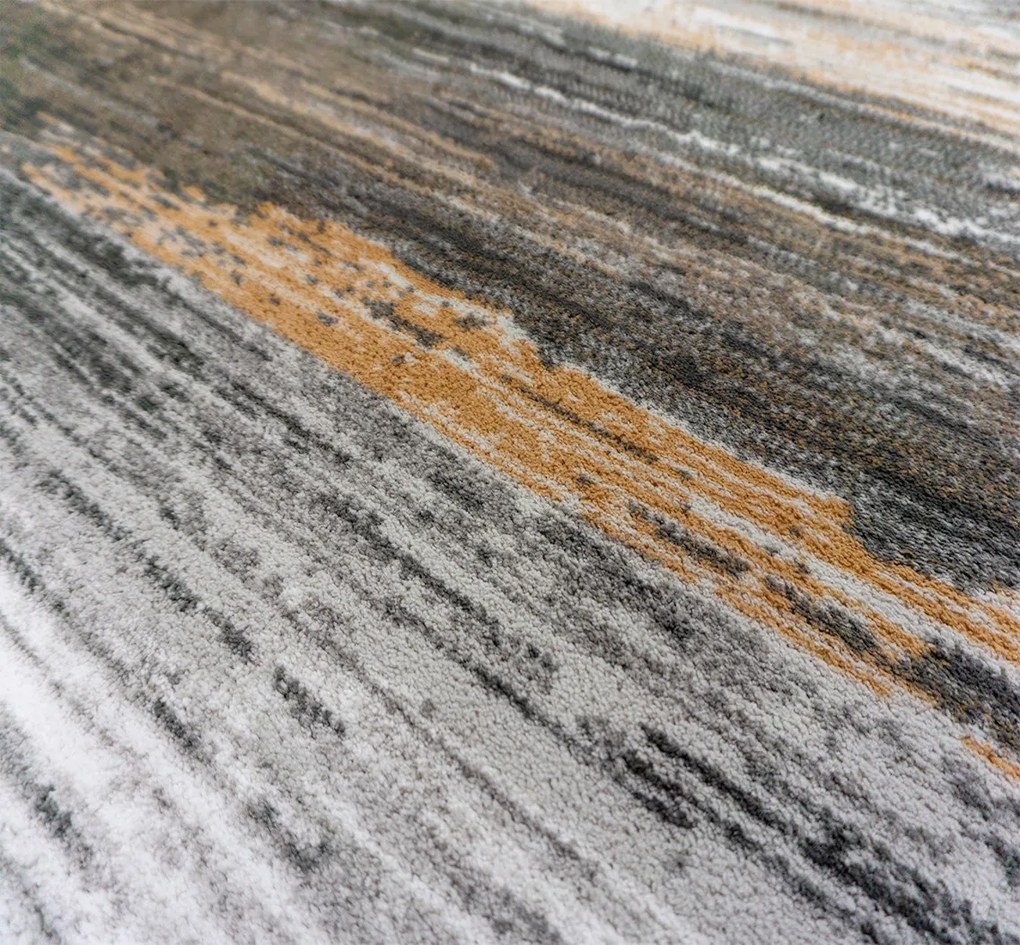 Koberec Accra 6505 Grey Pink – ružový vzorovaný obdĺžnik Rozmer: 200x290 cm
