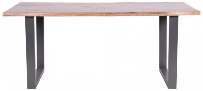 Jedálenský stôl SILENCE III - 180x90cm,Tmavý dub