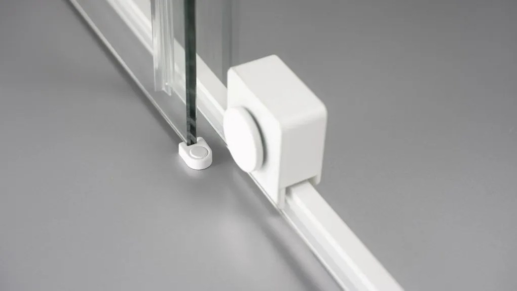 Deante Sprchová zástena Walk-in Prizma, posuvná - KTJ A32R 120 cm, biela - bez vaničky