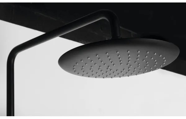 Sapho - Sprchová súprava SOLARIS s batériou, matná čierna