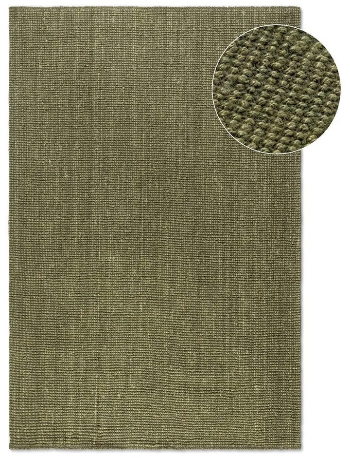 Khaki jutový koberec 60x90 cm Bouclé – Hanse Home