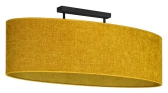 Duolla - Prisadený luster OVAL 2xE27/15W/230V hnedá