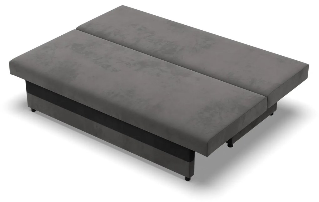 Veľká rozkladacia pohovka SONY model 2 Sivá-čierna