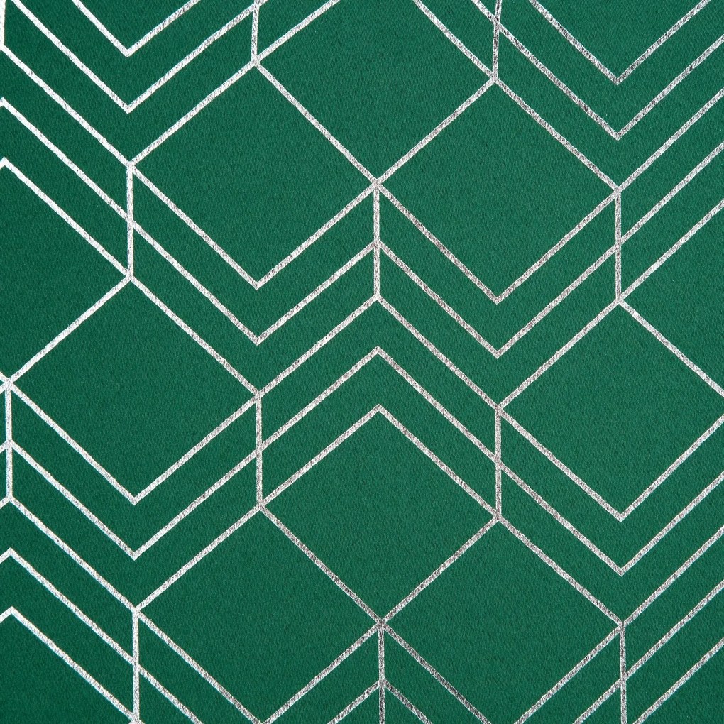 ZATEMŇOVACÍ ZÁVES NA KRÚŽKOCH POLY 140X250 CM ZELENÁ