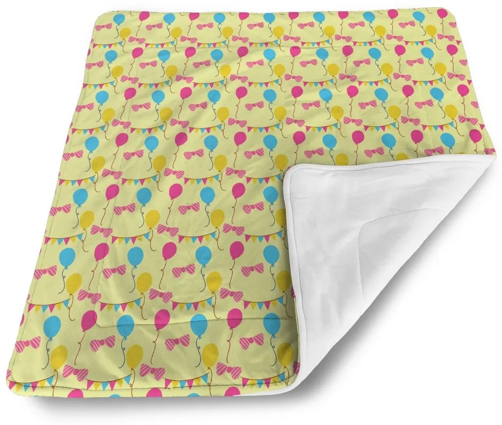 Sablio Deka pre bábätko Nafukovacie balóniky - 90x120 cm