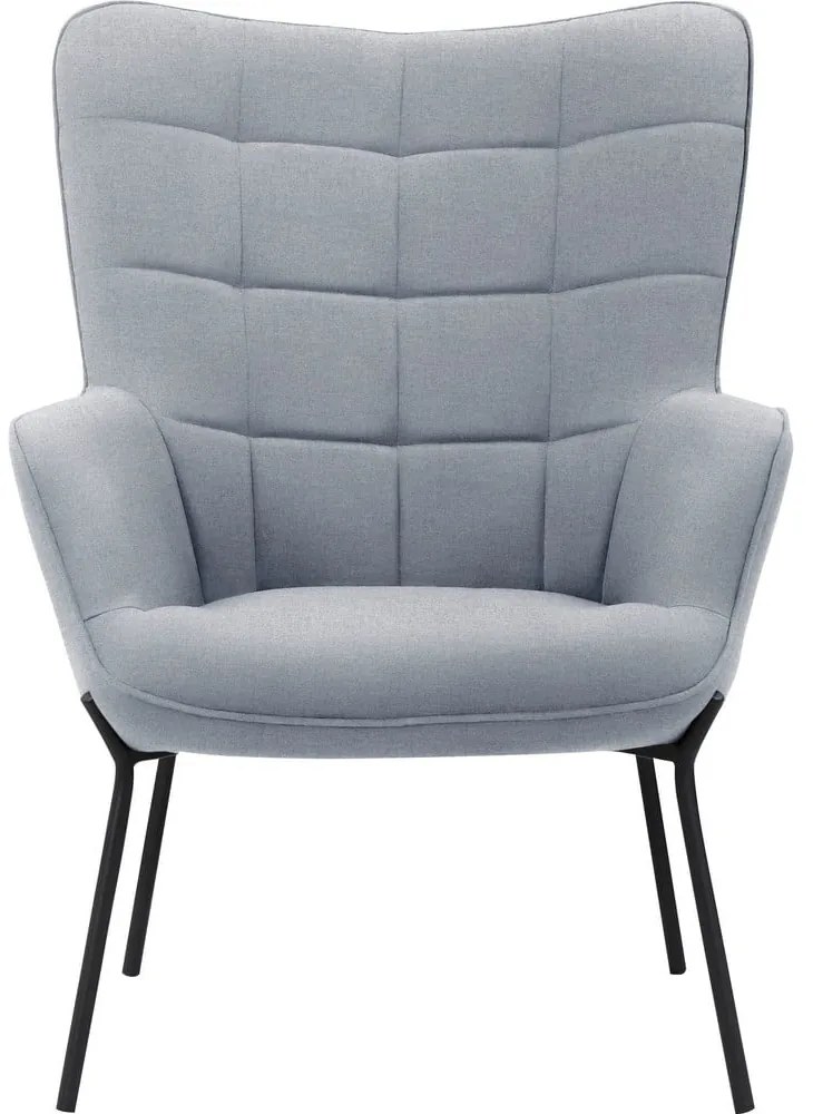 Svetlosivé kreslo Boris – Støraa