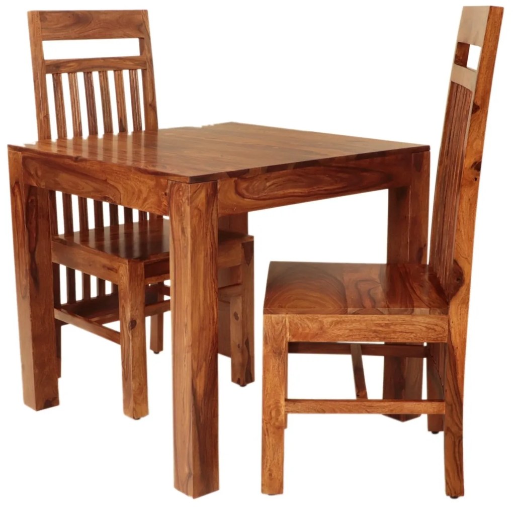 furniture-nabytek.cz - Jedálenský set pre 2 osoby Gani z indického masívu palisander