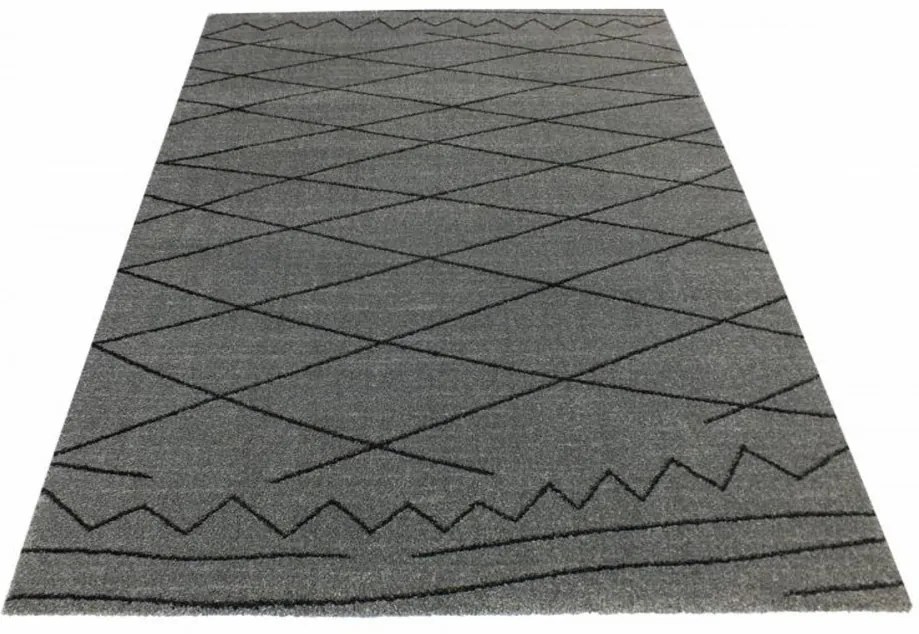 Kusový koberec Flavio sivý, Velikosti 200x290cm
