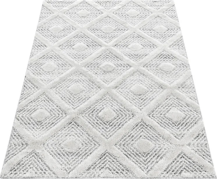 Ayyildiz 200x290 cm Kusový koberec Pisa 4707 Grey, šedá, obývacia izba