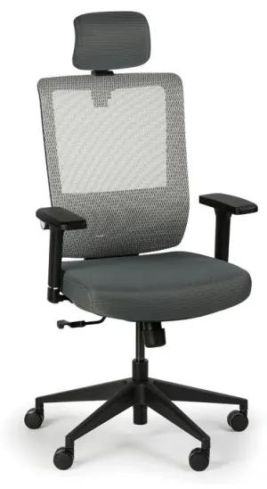 Kancelárska stolička AE, sivá