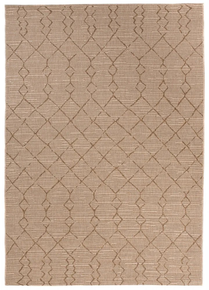 Kusový koberec Dante hnedý, Velikosti 80x150cm