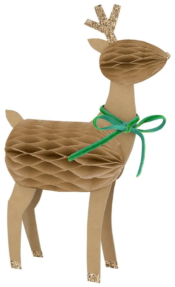 Vianočné figúrky v súprave 3 ks Reindeer Family – Meri Meri