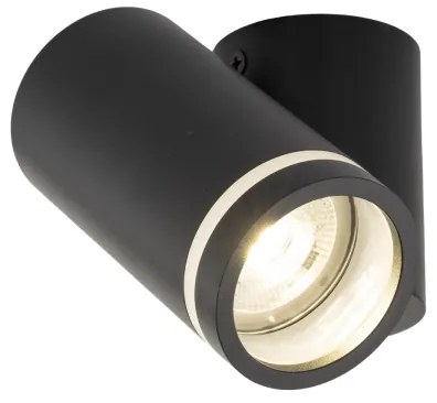 Nástenné bodové svietidlo JET SET 1xGU10/10W/230V čierna