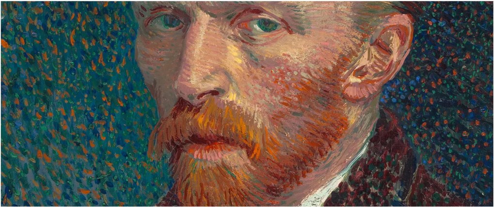 Obraz - Vincent van Gogh, Self-Portrait, reprodukcia (120x50 cm)