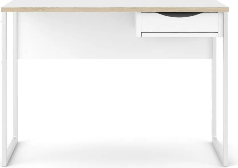 Písací stôl Felixa 513 110 cm hickory Jackson/biely