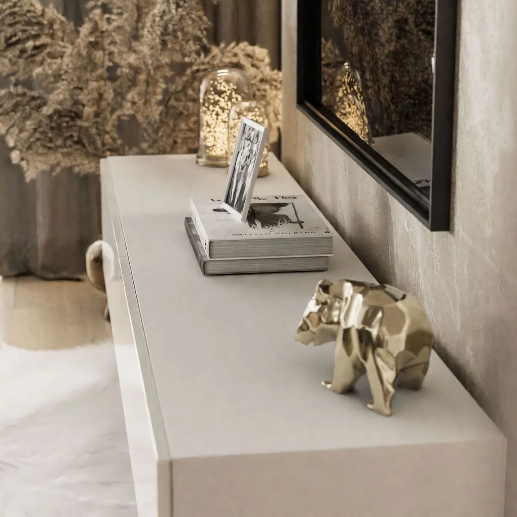 OBÝVACIA STENA ELEGANTE ART BIELY LESK