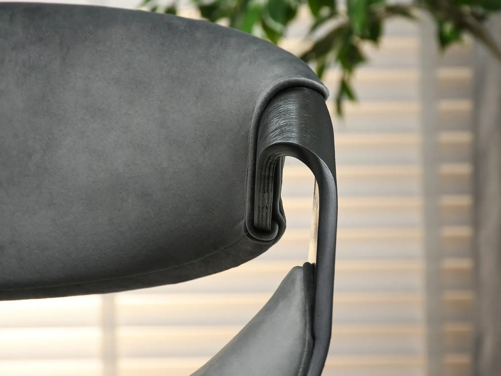 Stolička Bjorn K (sivá + čierna). Akcia -17%. Vlastná spoľahlivá doprava až k Vám domov. 1110940