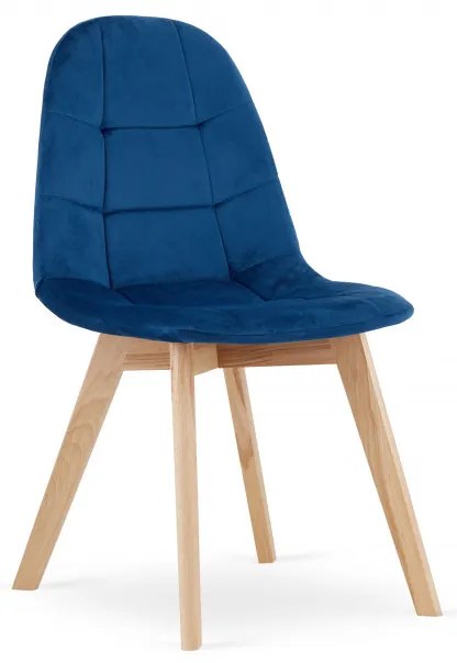 Set troch jedálenských stoličiek BORA granátová (3ks)
