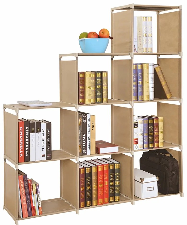 Variabilné dizajnový úložný regál Meteor