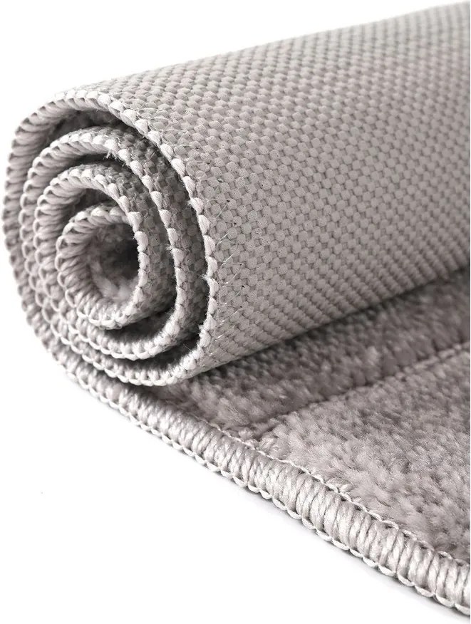 Sivé kúpeľňové predložky v súprave 2 ks 50x80 cm Yeni Cizgli – Foutastic