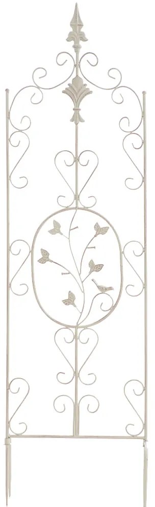 Mriežka na ruže Burg - 122 x 35 cm - Krémová antik